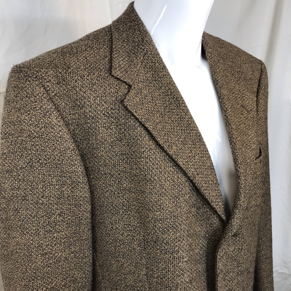 Hart Schaffer Hart greenish gold Nordstrom blazer sports coat  size 40s wool?
